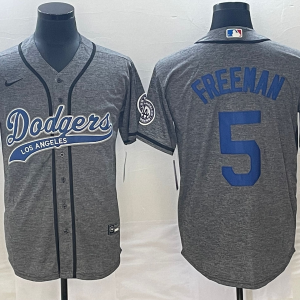 MLB Los Angeles Dodgers #5 Freeman Gray Nike Game Jersey