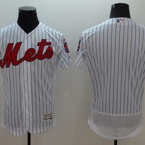 MLB New York Mets Blank White Elite Jersey