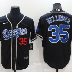 MLB Los Angeles Dodgers #35 Cody Bellinger  Blue Game Jersey