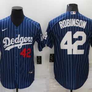 MLB Los Angeles Dodgers #42 Jackie Robinson Game Nike Jersey