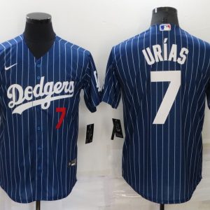 MLB Los Angeles Dodgers #7 Julio Urias Blue Game Nike Jersey