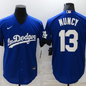 MLB Los Angeles Dodgers #13 Max Muncy 2021 Royal City Connect Jersey