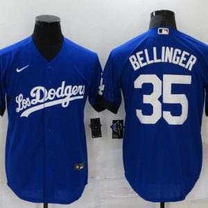 MLB Los Angeles Dodgers #35 Cody Bellinger 2021 Royal City Connect Jersey