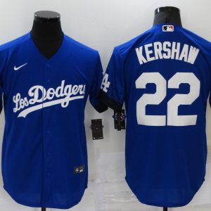 MLB Los Angeles Dodgers #22 Kershaw 2021 Royal City Connect Jersey