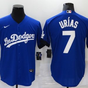 MLB Los Angeles Dodgers #7 Julio Urias 2021 Royal City Connect Jersey