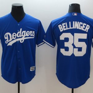 Los Angeles Dodgers #35 Men's Cody Bellinger Blue Game Jersey