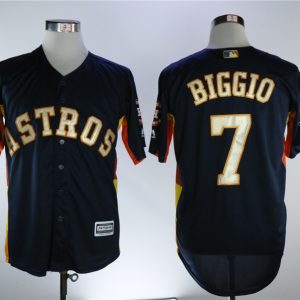 MLB Houston Astros #7 Biggio Blue Champion Jersey