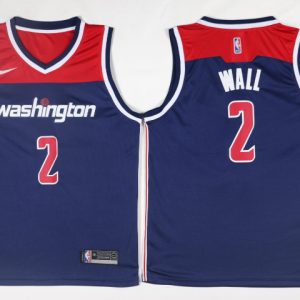 Nike NBA Washington Wizards #2 Wall Blue Jersey