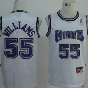 Jason Williams White Kings Jersey