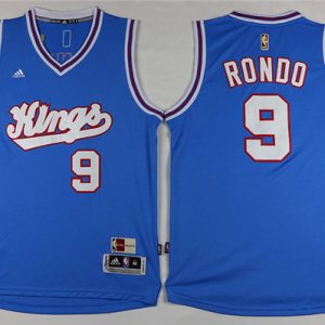 NBA Sacramento Kings #9 Rondo L.Blue Jersey