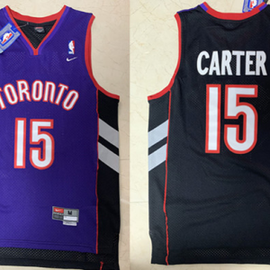 Men' Toronto Raptors #15 Vince Carter Throwback Stitched NBA Jersey