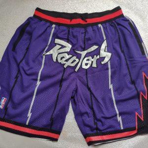 NBA Toronto Raptors Purple Shorts