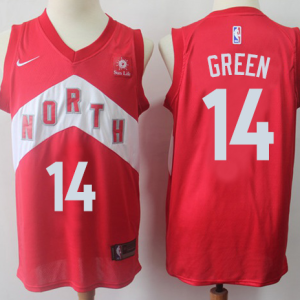 Men's Nike Toronto Raptors #14 Danny Green Red Basketball Swingman Edition Jersey
