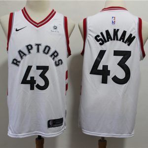 NBA Raptors 43 Pascal Siakam White Nike Swingman Men Jersey