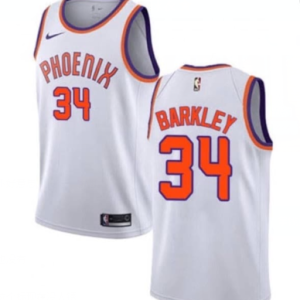 Phoneix Suns #34 Charles Barkley White Swingman jersey