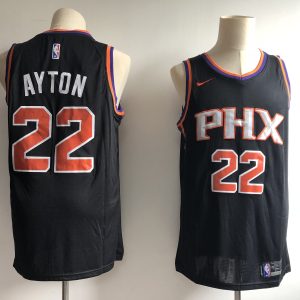 NBA Suns 22 Deandre Ayton Black 2018 NBA Draft Nike Men Jersey