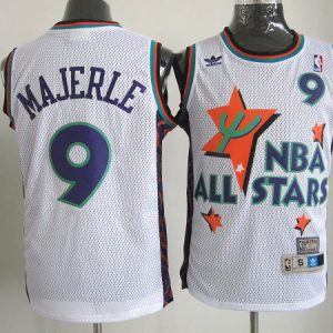 Phoenix Suns #9 Dan Majerle White 1995 All Star Throwback Jersey