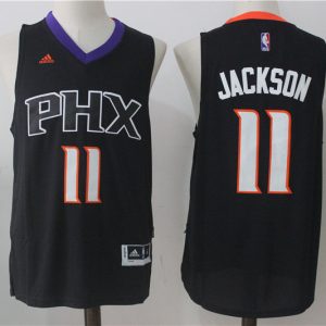 NBA Phoenix Suns #11 Jackson Black Jersey