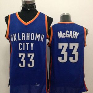 NBA Oklahoma City Thunder #33 McGary Blue Jersey