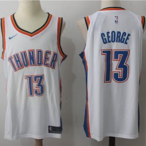 Nike NBA Oklahoma City Thunder #13 George White Jersey