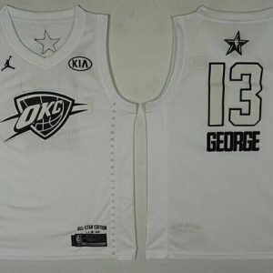 NBA Oklahoma City Thunder #13 George White 2018 All Star Jersey