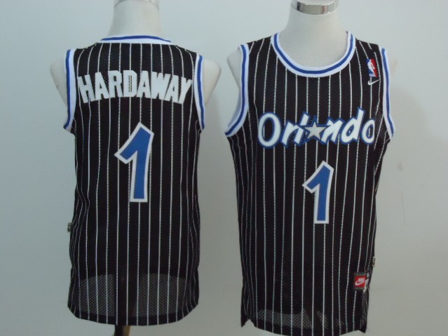 Orlando Magic #1 Hardaway Jersey in Black