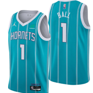 NBA Charlotte Hornets #1 LaMelo Ball 2022/23 Blue Jersey