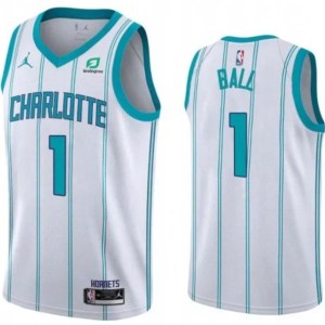 NBA Charlotte Hornets #1 LaMelo Ball 2022/23 White Jersey