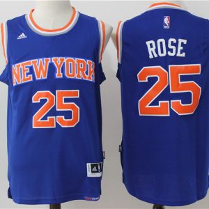 NBA New York Knicks #25 Rose Blue Jersey