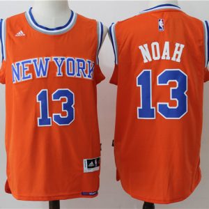 NBA New York Knicks #13 Noah Orange Jersey
