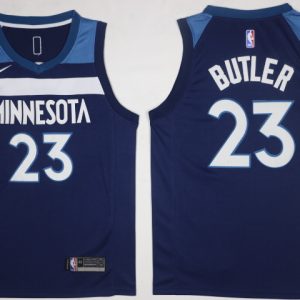 Nike NBA Minnesota Timberwolves #23 Butler Blue New Jersey