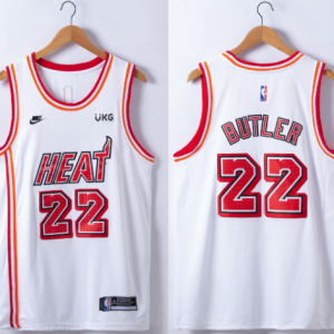 NBA Miami Heat #22 Jimmy Butler 2022/23 White Jersey