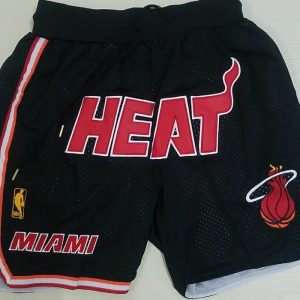 NBA Miami Heat Black Men's Shorts