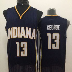 NBA Indiana Pacers #13 George D.Blue Jersey