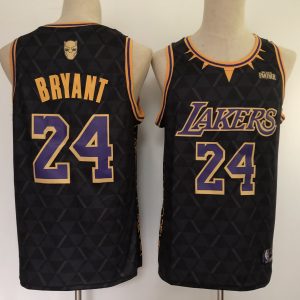 NBA Los Angeles Lakers X Black Panither Limiter Stitched Jersey