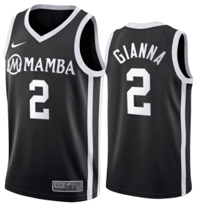 NBA Los Angeles Lakers #2 Gianna Bryant??Mamba?? Black Stitched Jersey