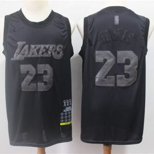 NBA Los Angeles Lakers #23 James 2019 new black MVP Honorary Edition Jersey