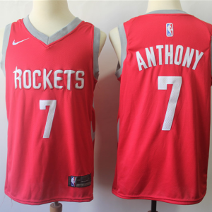 Nike NBA Houston Rockets #7 Anthony Red Jersey
