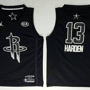 NBA Houston Rockets #13 Harden 2018 All Star Black Jersey