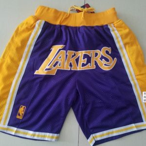 NBA Los Angeles Lakers Purple Men's Shorts