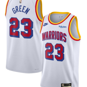 Men's Golden State Warriors #23 Draymond Green White 2024/25 Classic Edition Stitched Jersey