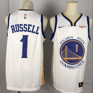 Nike NBA Golden State Warriors #1 Russell White Jersey