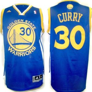 Golden State Warriors #30 Curry Blue Basketball Jersey