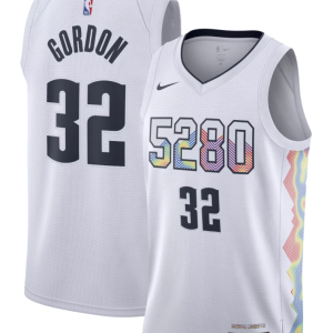 Men's Denver Nuggets #32 Aaron Gordon 2024-25 City Edition Stitched Jersey