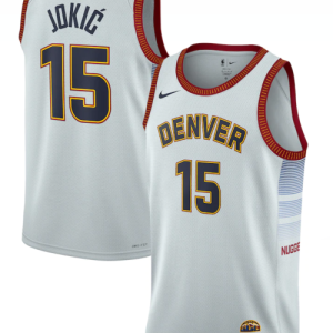 NBA Denver Nuggets #15 Nikola Jokic White 2022/23 City Edition Jersey