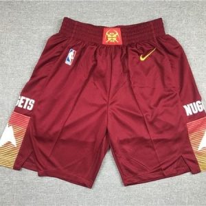 NBA Denver Nuggets Red Shorts