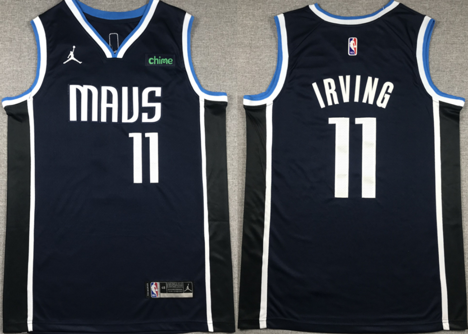 Men's Dallas Mavericks #11 Kyrie Irving Black 2023-24 City Edition Stitched Basketball Jersey
