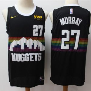 Men's NBA Denver Nuggets #27 Jamal Murray 2019-20 City Jersey