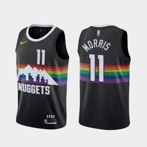 Men's NBA Denver Nuggets #11 Monte Morris 2019-20 City Jersey