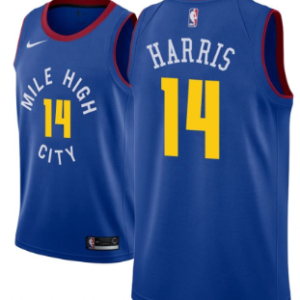 NBA Denver Nuggets #14 Harris Statement Blue 2018-19 Jersey